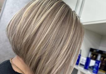 Окрашивание волос шатуш - Трускавец